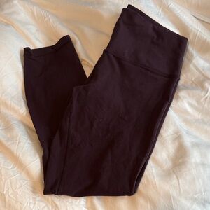 High-Waist deep plum Leggings lululemon